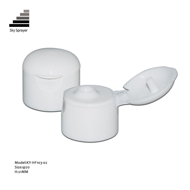 Smooth Wall Plastic Bottle Cap Flip Top Cap