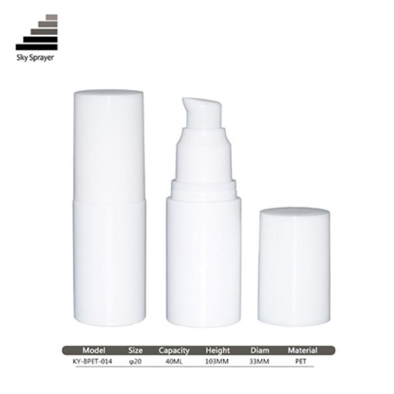 40ml cosmetic packaging  PET plastic bottle 