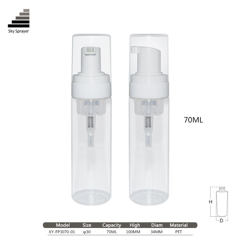 Foaming cleaner facial wash for cosmetic