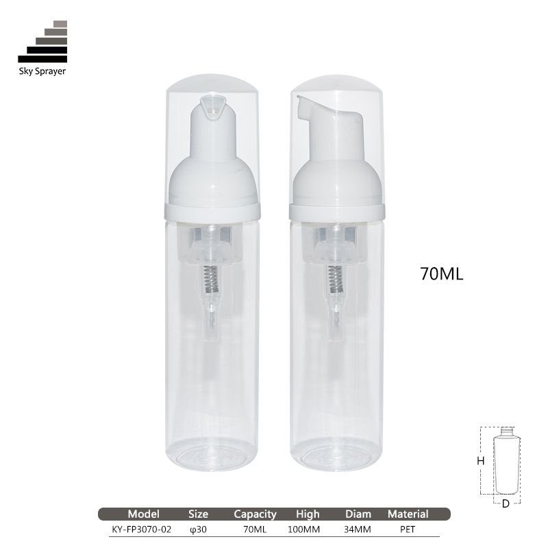 70ml foam pump bottle set