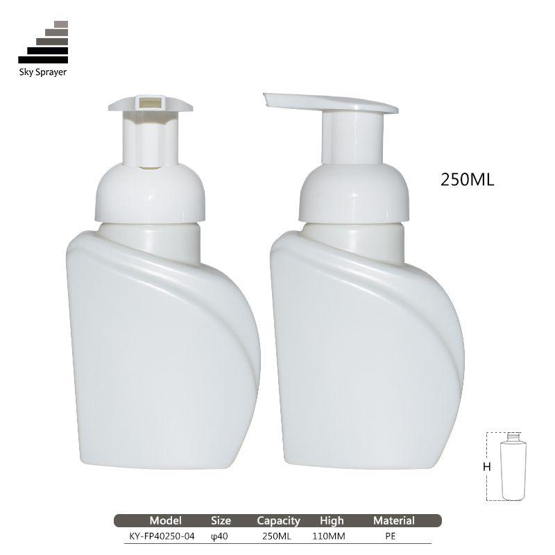 250ml foam pump bottle set