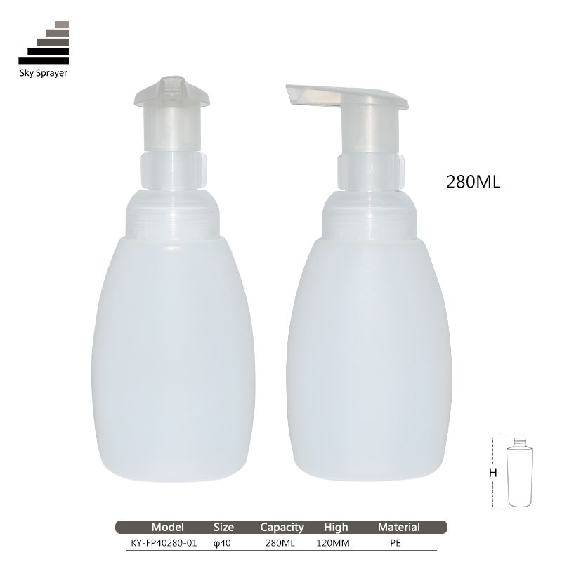 280ml foam pump bottle set