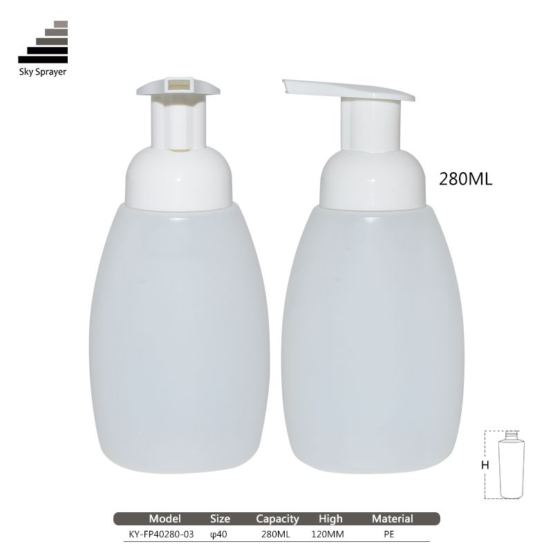 280ml foam pump bottle set