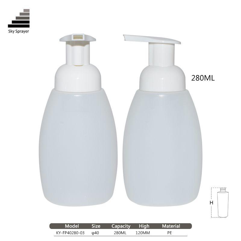 280ml foam pump bottle set