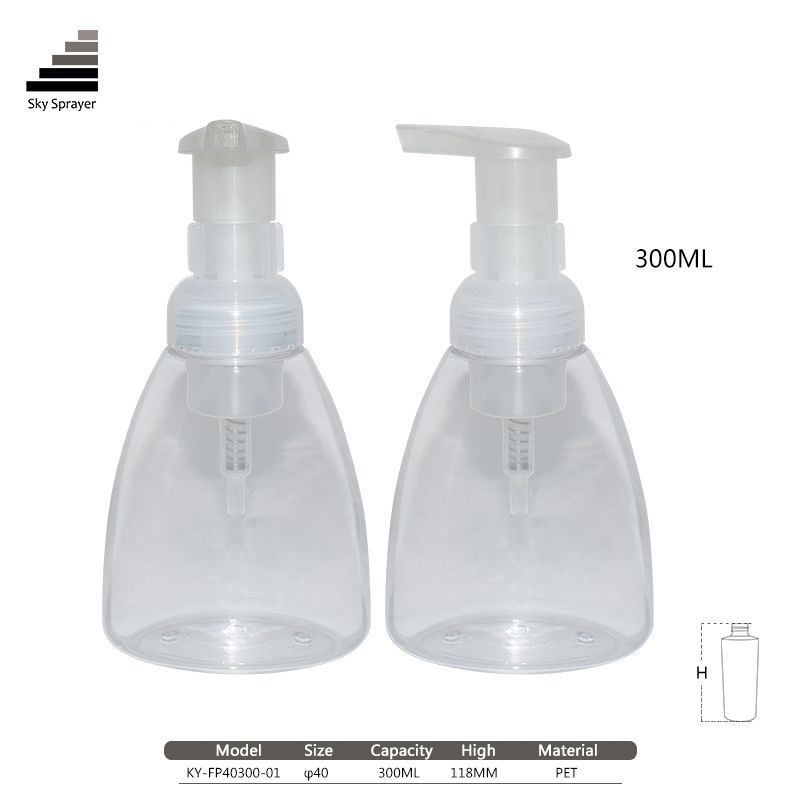 300ml foam pump bottle set