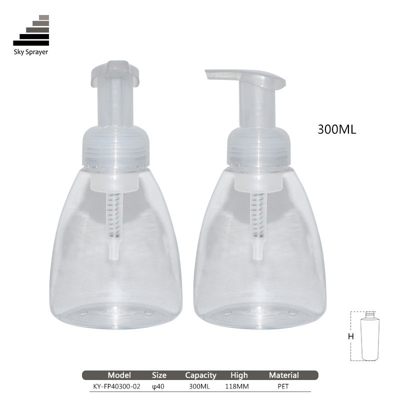 300ml foam pump bottle set