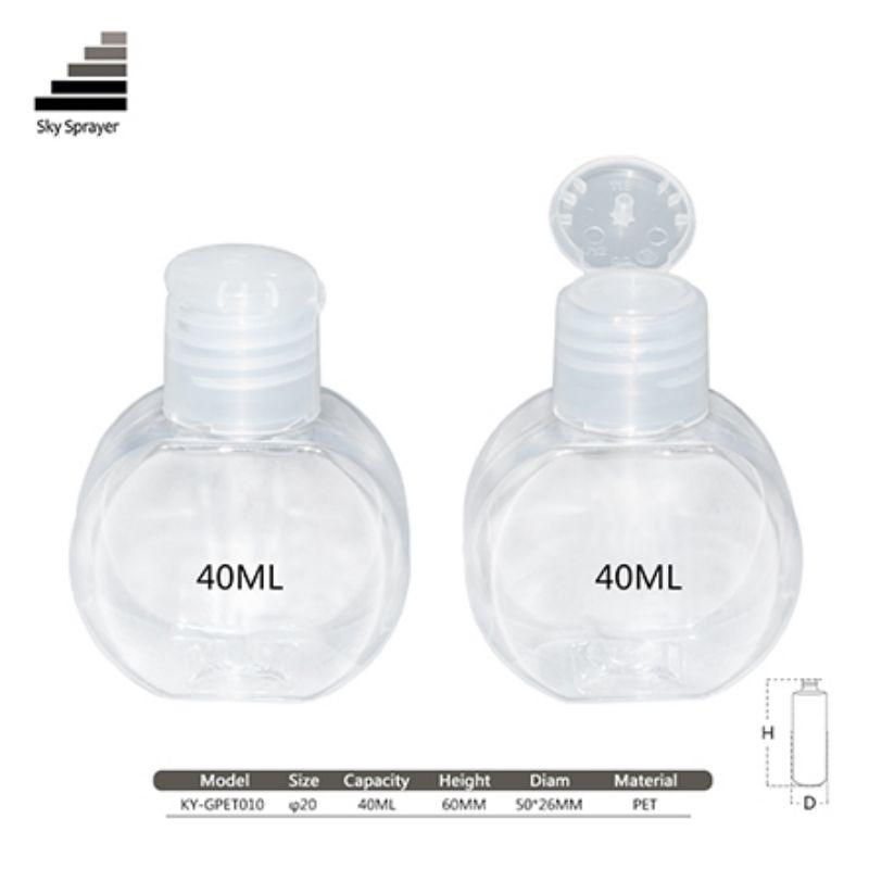 40ML cosmetic packaging  PET plastic bottle 