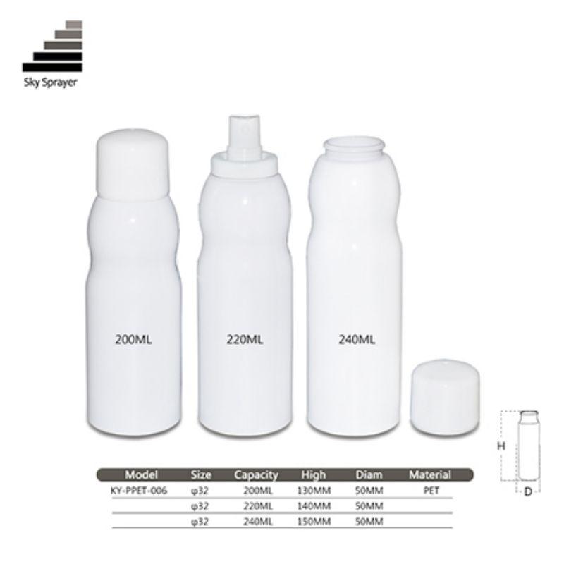cosmetic packaging  PET plastic bottle 
