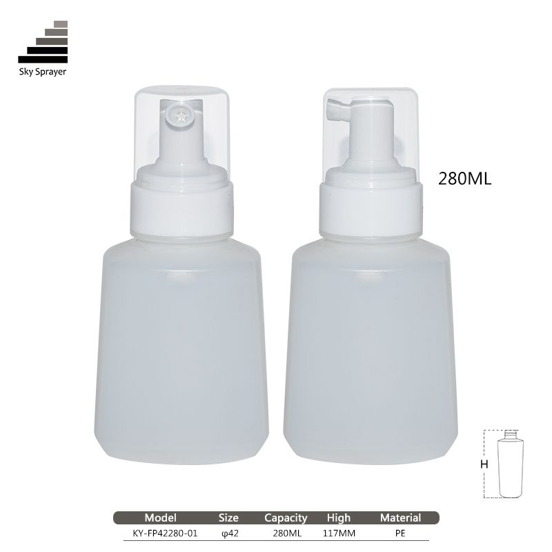 280ml foam pump bottle set