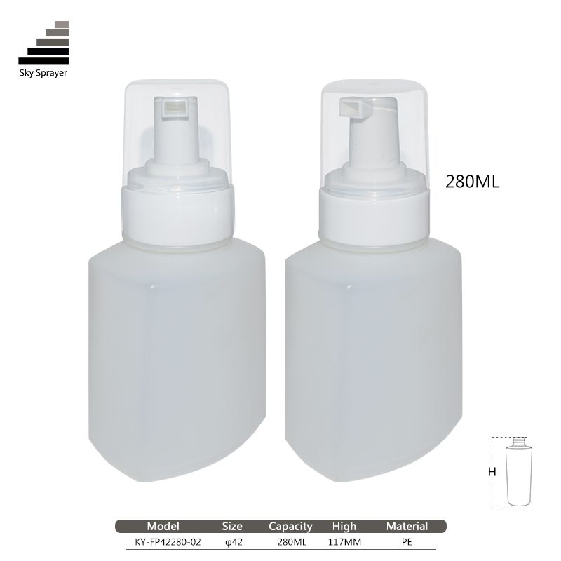 Hot selling factory foam pump with pe bottle