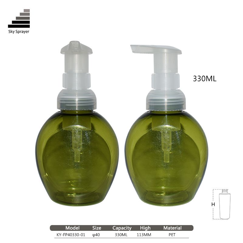 330ml foam pump bottle set