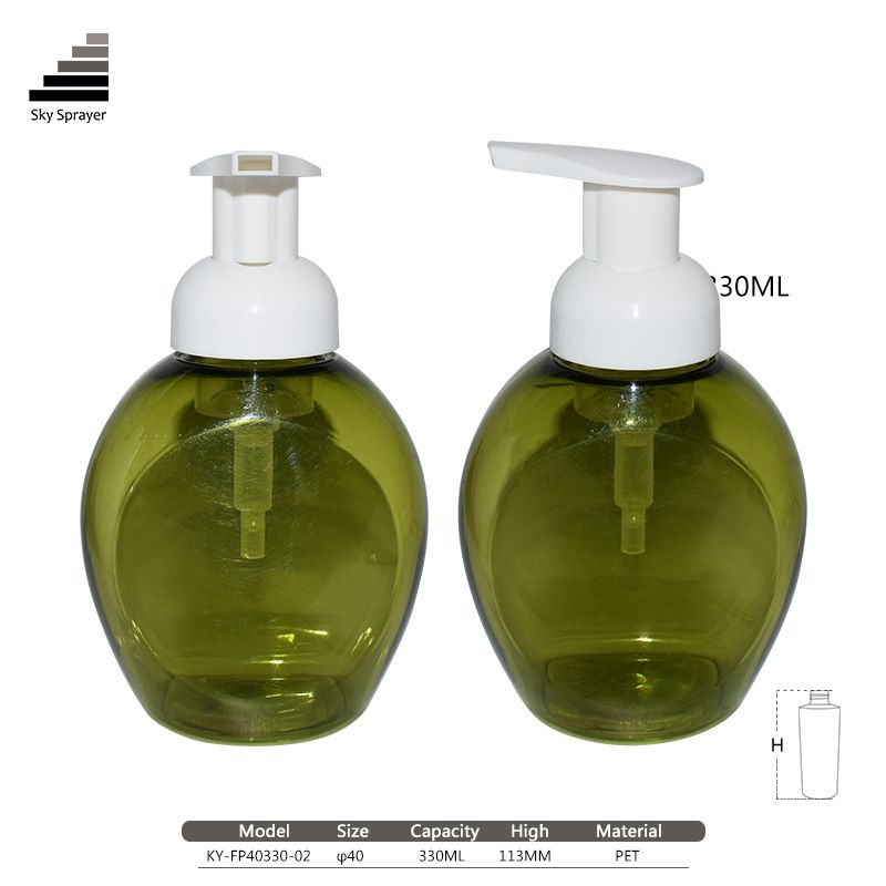 330ml foam pump bottle set