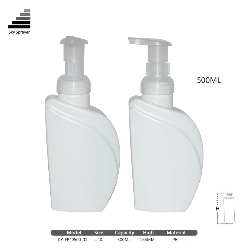 500ml foam pump bottle set