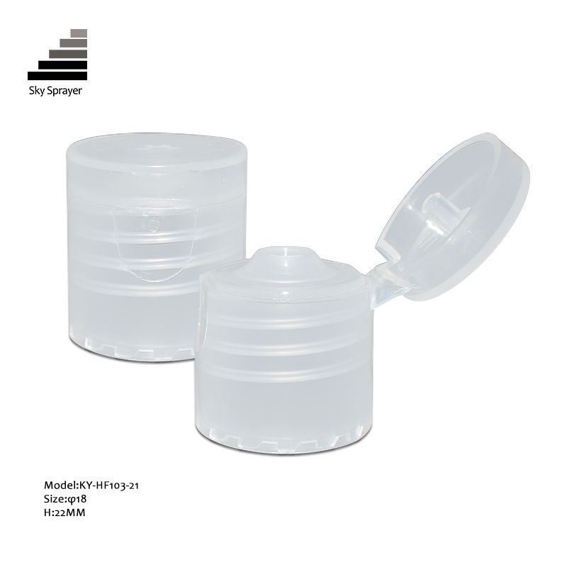 Custom Color PP Plastic Flip Top Cap