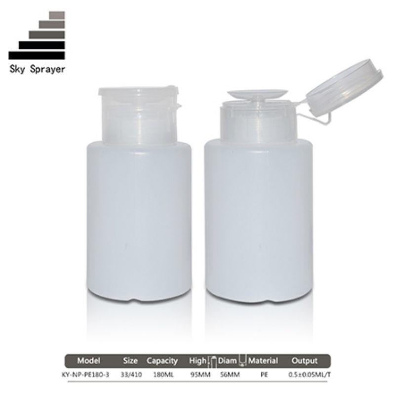 Makeup Remover Water Pressing Bottle /Travel Push Down Empty Pump Container Bottle Makeup Dispensers Bottle