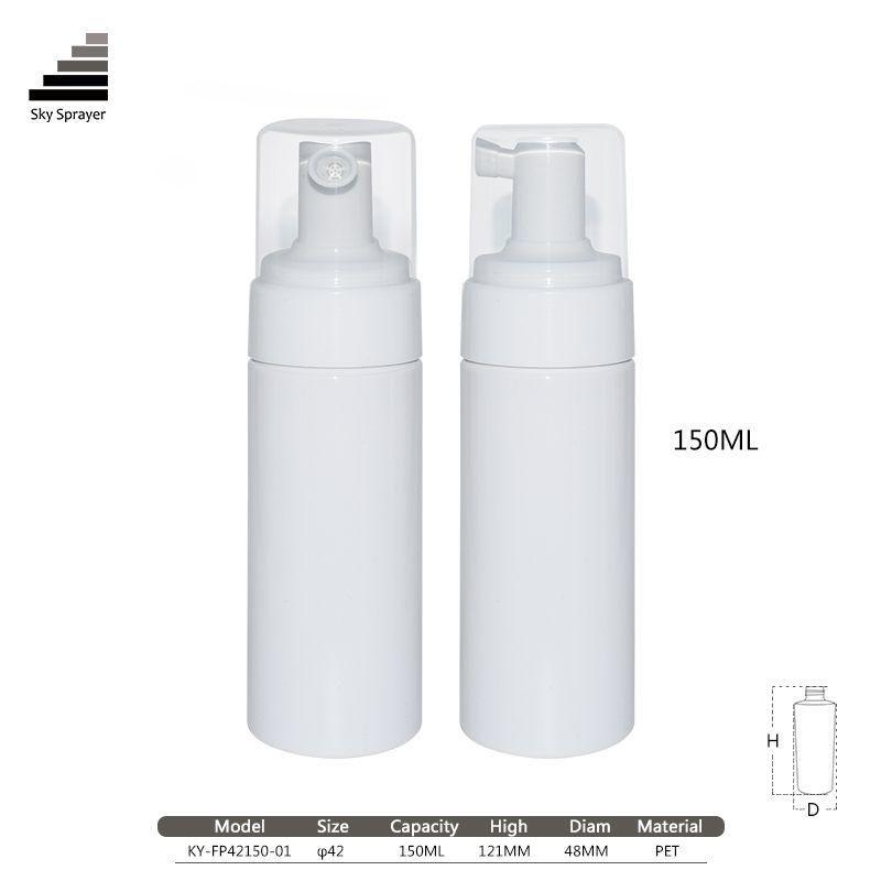 Cosmetic Packaging Plastic Foam Spray Pump Lotion Bottles