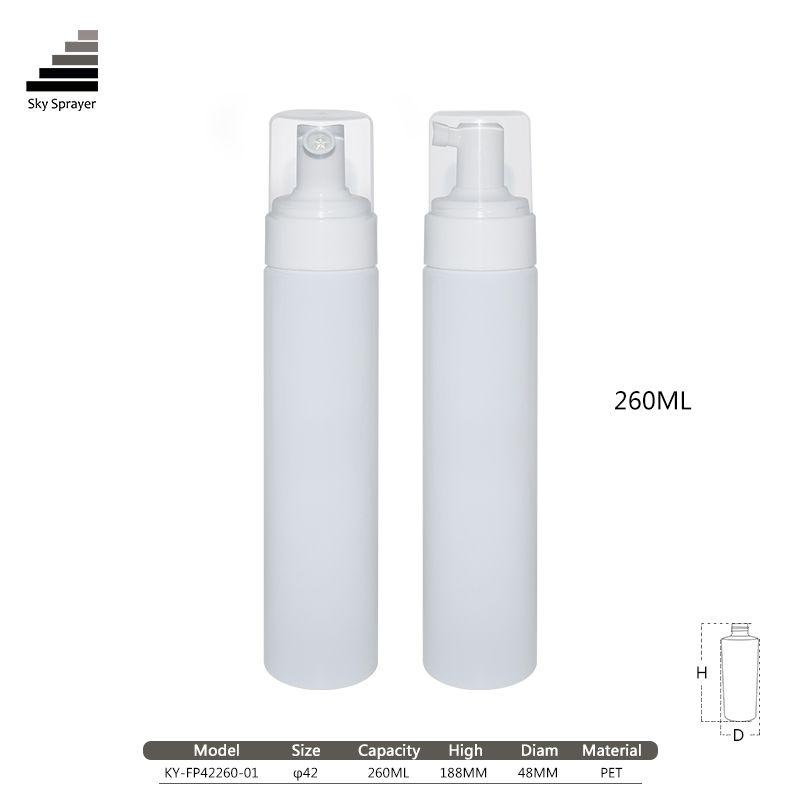 260ml bubble cleaning eyelash extension shampoo
