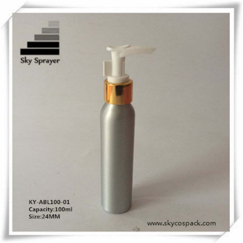 Good Reputation Exquisite 100ml Aluminum Cosmetics Package Bottle