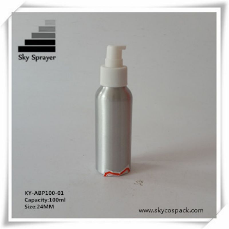 Good Reputation Exquisite 100ml Aluminum Cosmetics Package Bottle