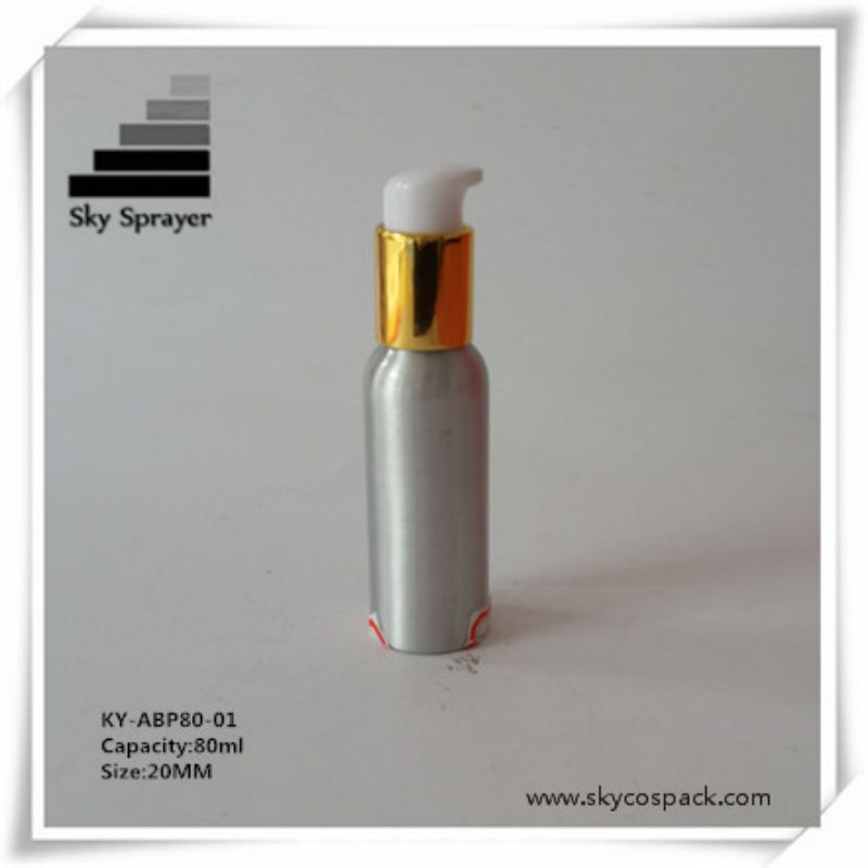Good Reputation Exquisite 80ml Aluminum Cosmetics Package Bottle