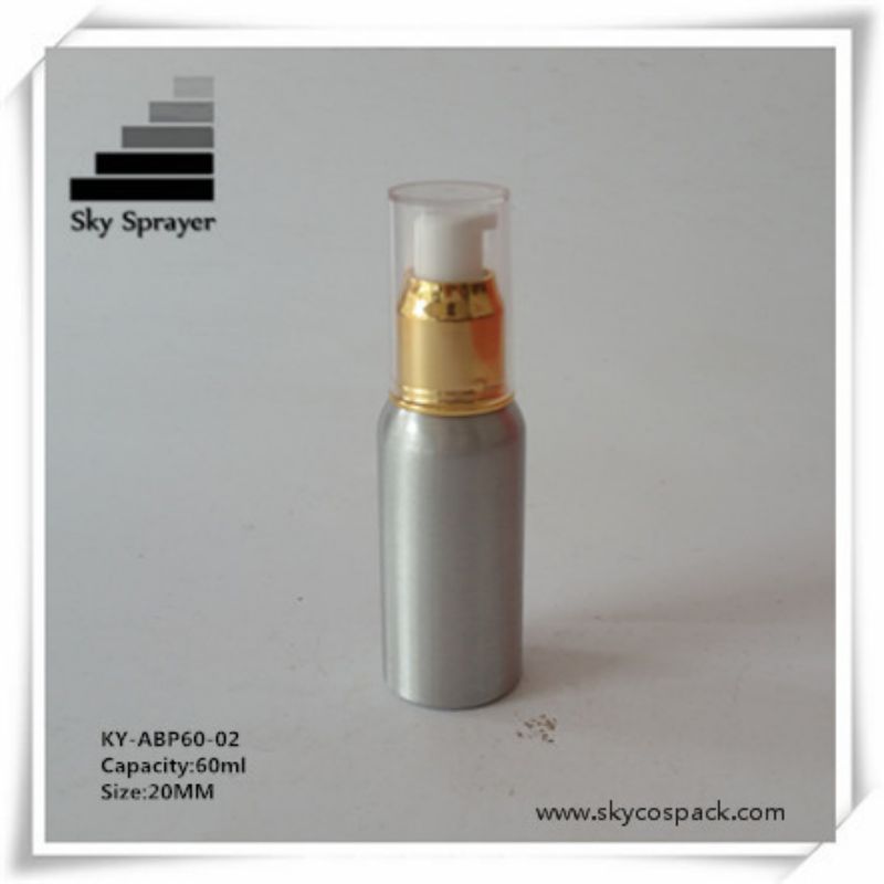 Good Reputation Exquisite Aluminum Cosmetics Package Bottle