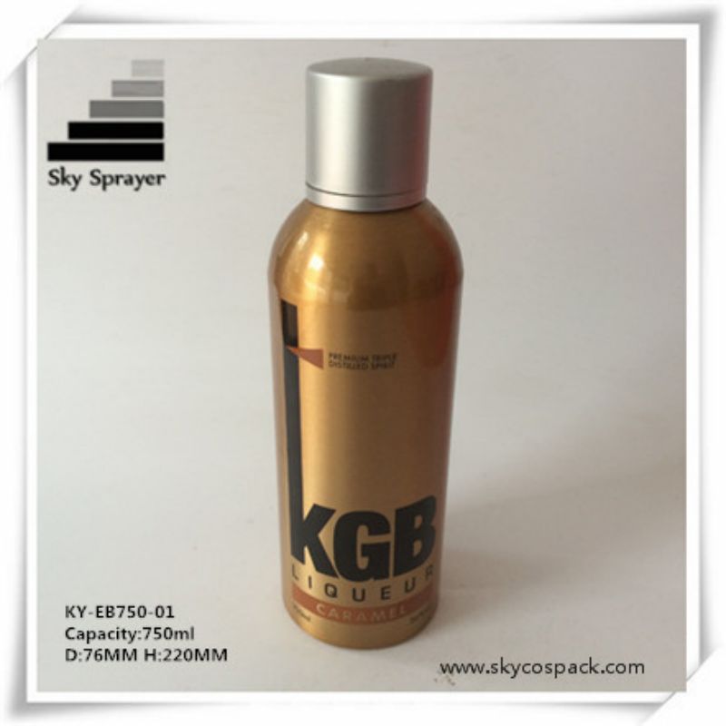 Wholesale cosmetic packaging spray bottle aluminium spray bottle