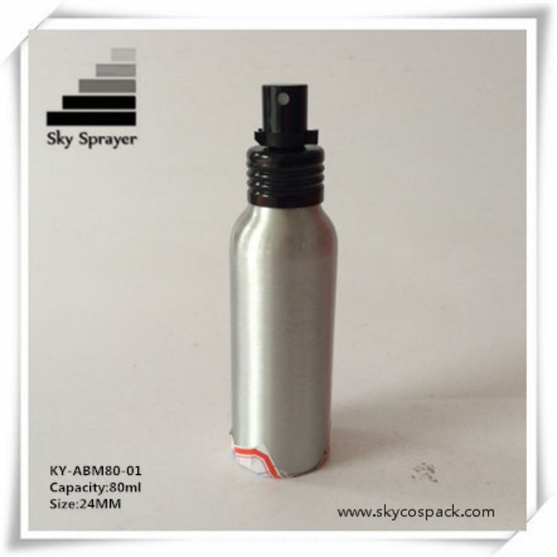 Good Reputation Exquisite 80ml Aluminum Cosmetics Package Bottle