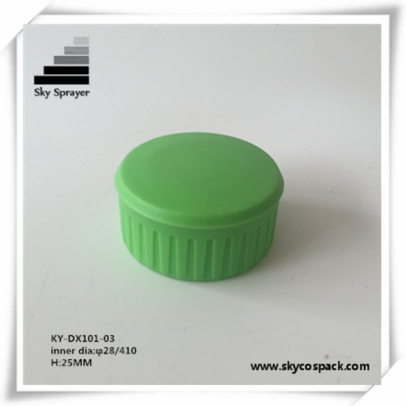 Green Plastic Cap Screw Cap Bottle Cap