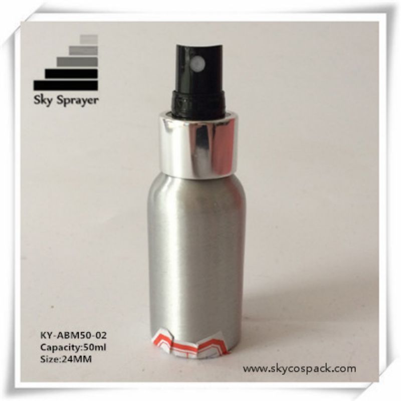 Good Reputation Exquisite 50ml  Aluminum Cosmetics Package Bottle