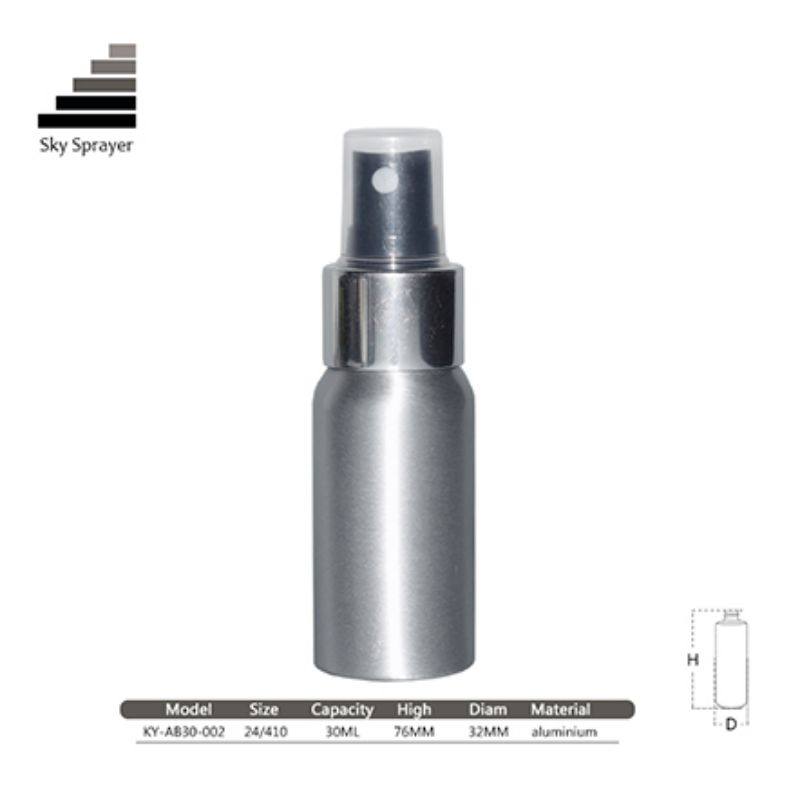 Good Reputation Exquisite 30ml Aluminum Cosmetics Package Bottle