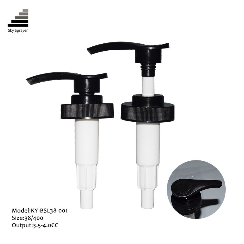 38mm black lotion pump
