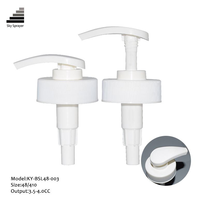 48mm white lotion pump for liquid