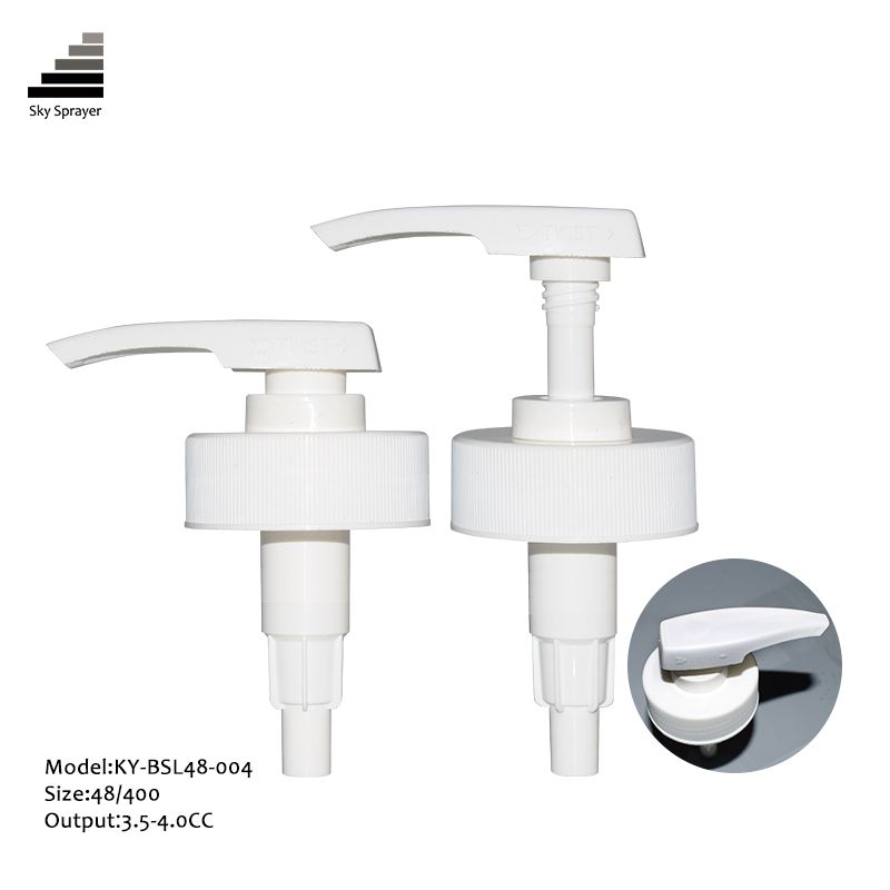 48mm white lotion pump