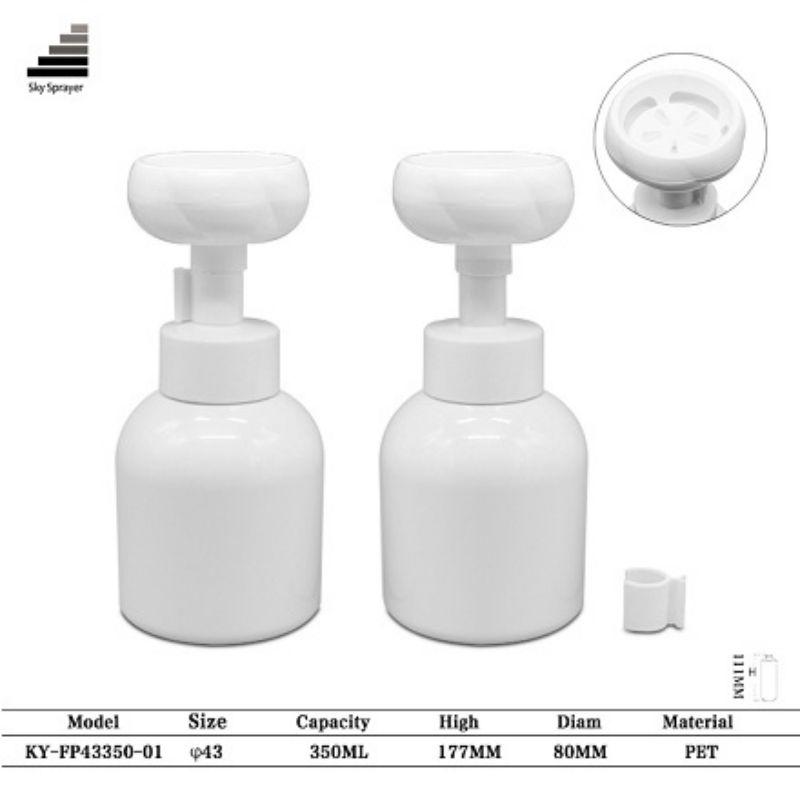 2022 Cost-effective elastomeric foam pump plastic bottle 350ml