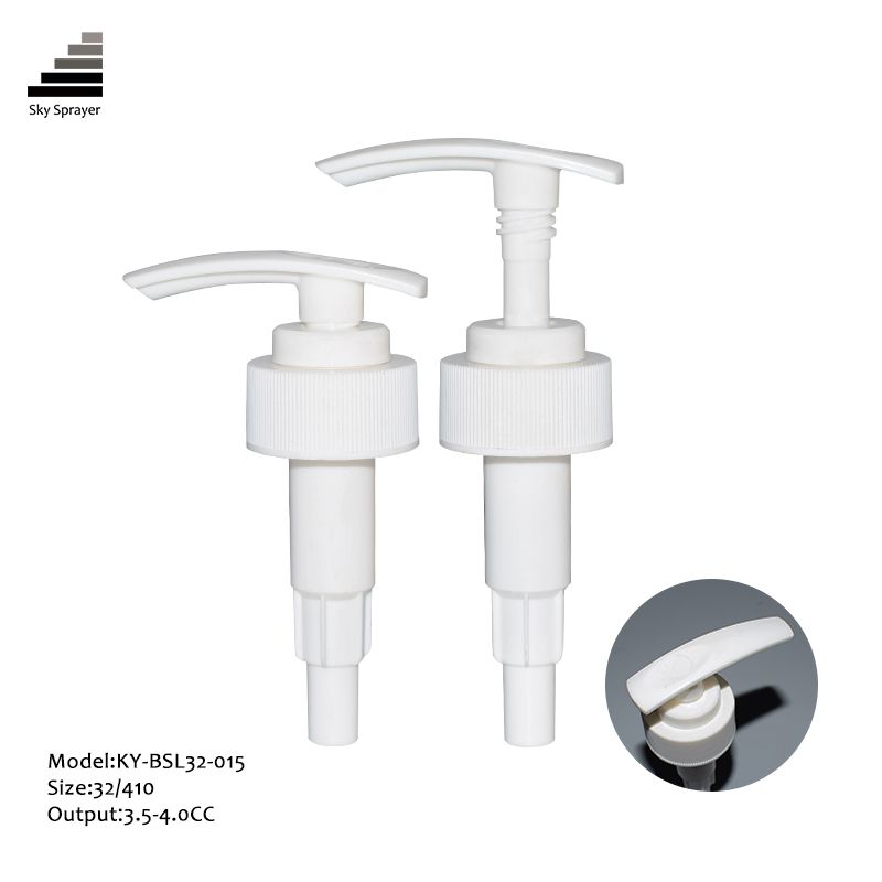 32mm white lotion pump