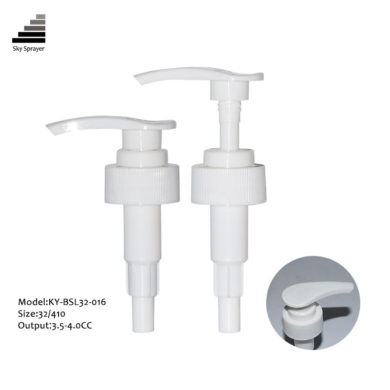 32mm white lotion pump