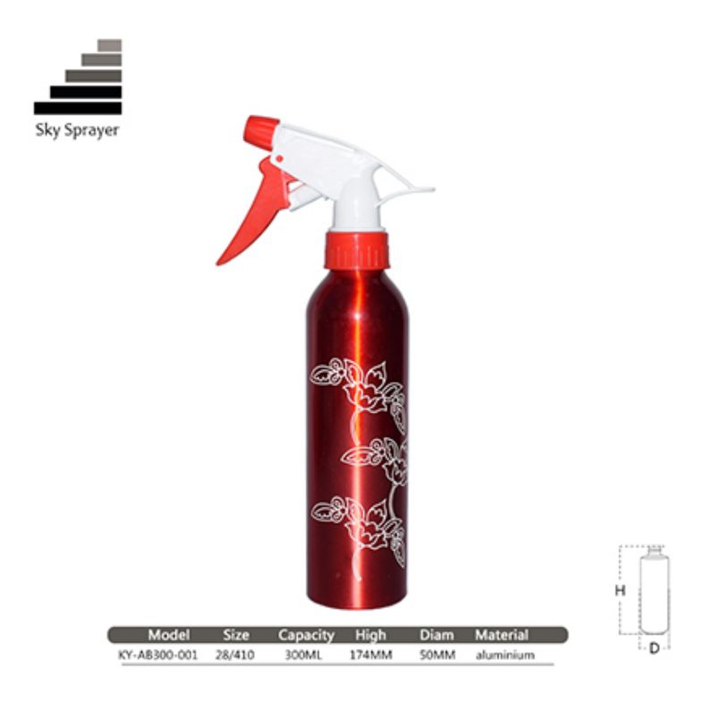 Good Reputation Exquisite 300ml Aluminum Cosmetics Package Bottle