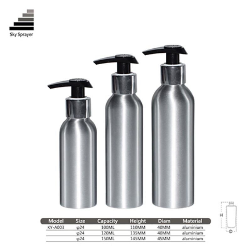 Sales of matching aluminum bottles