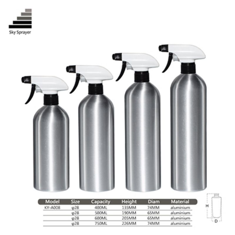  Matching aluminum bottle