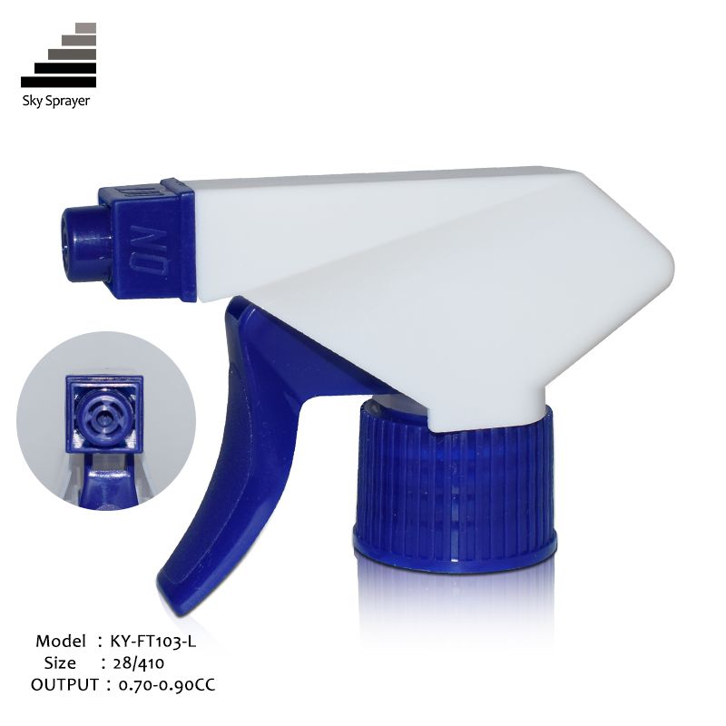 China manufacturer plastic bottle water cleaning foam trigger sprayer