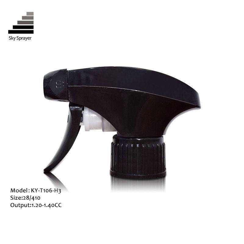 New big hand high quality household wholly plastic pressure sprayer all black color