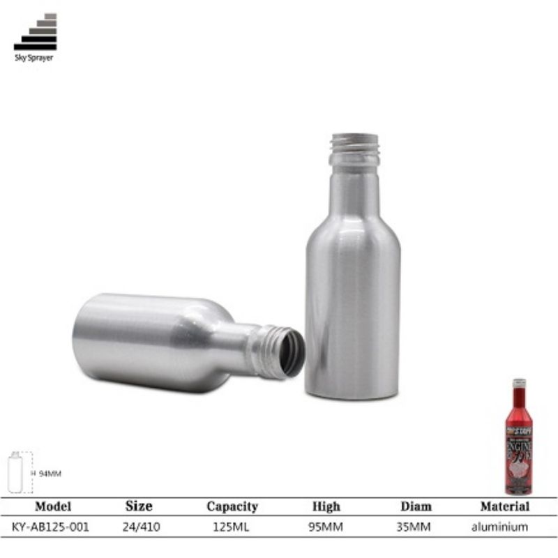 Good Reputation Exquisite Aluminum Cosmetics Package Bottle
