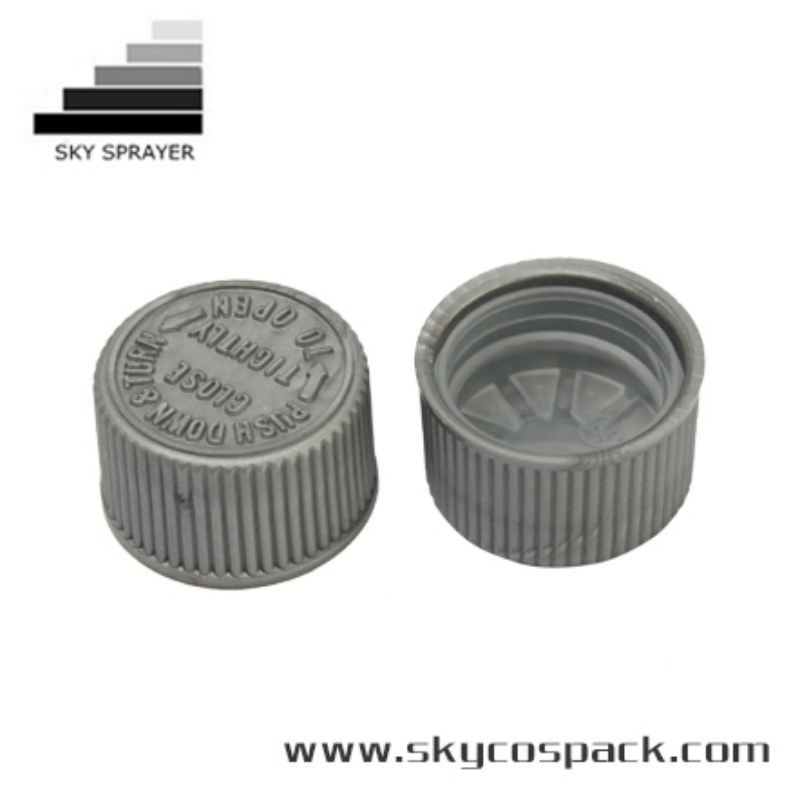 Gray PP Plastic Screw Cap Bottle Cap For Bottle