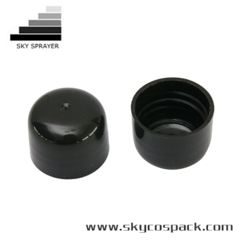 New Style Black Screw Cap Plastic Cap For Bottle