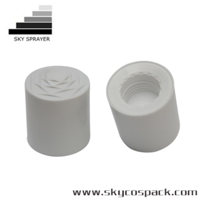 White Smooth Wall Screw Cap Plastic Cap