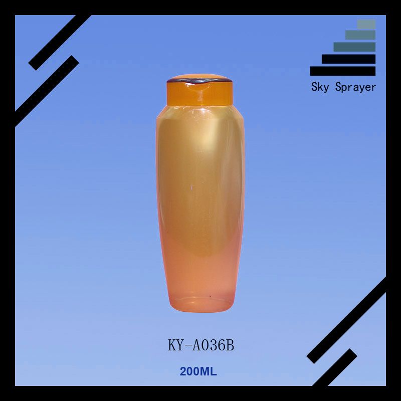 200ml plastic cosmetic biodegradable shampoo bottle