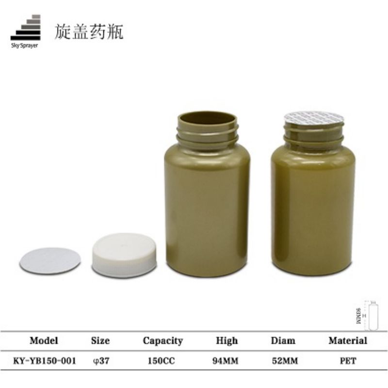Factory make  PET Plastic Pill Capsule Bottle Health Care Bottle