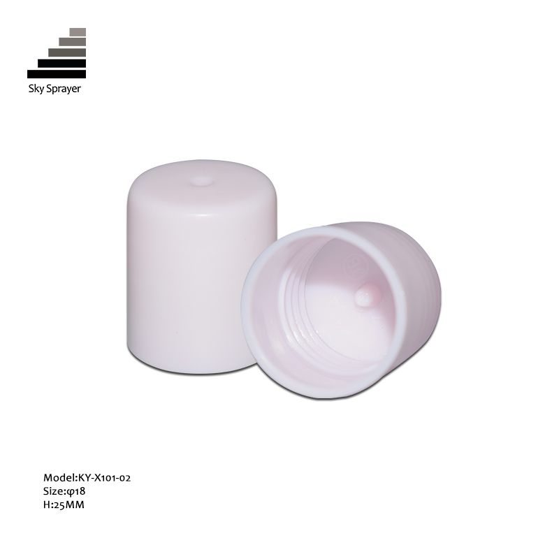 White Screw PP Plastic Cap For PET Bottle