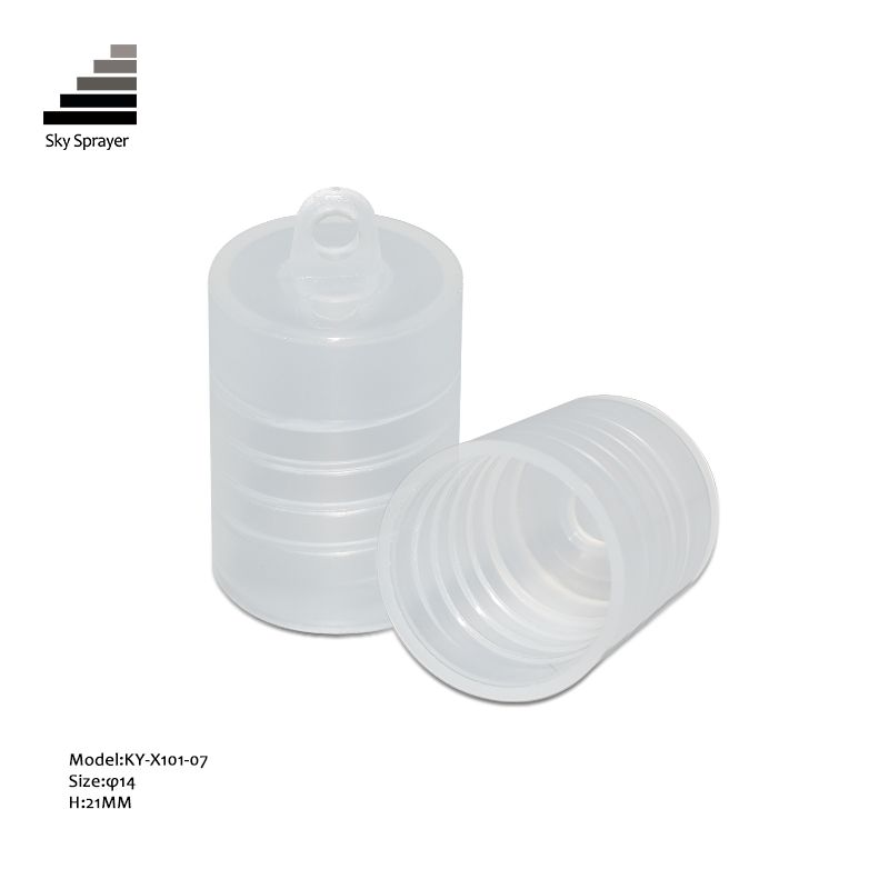 Custom Color Transparent PP Plastic Screw Cap For Bottle