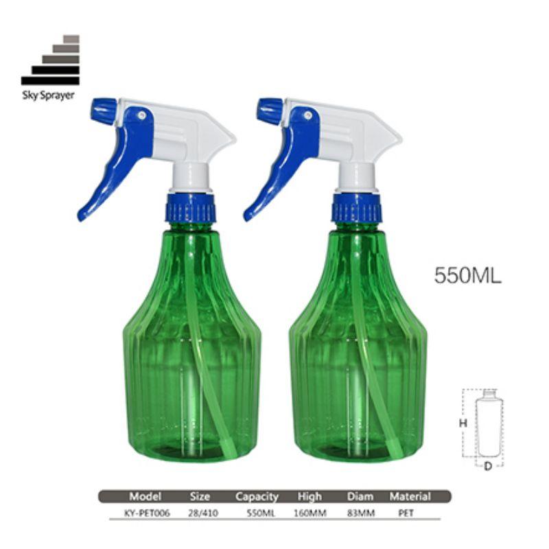 Newest Design Top Quality 550ml Plastic Bottle Trigger Sprayer
